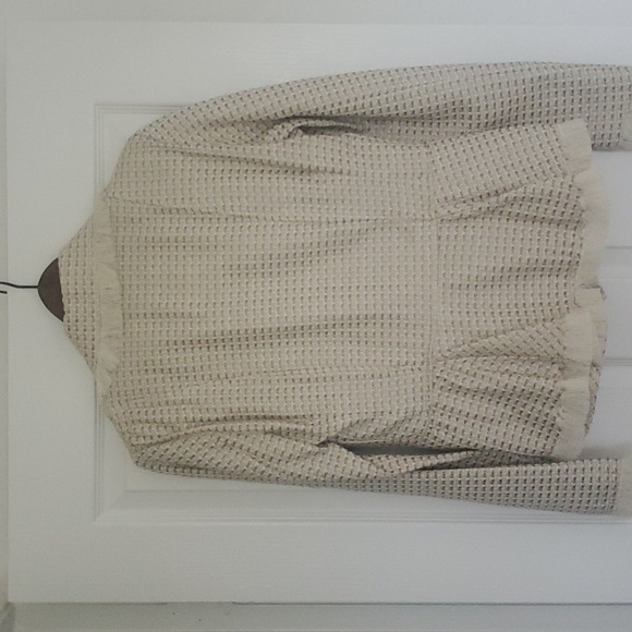 Mango Women's Textured kint blazer and skirt/set - Picture 5 of 7